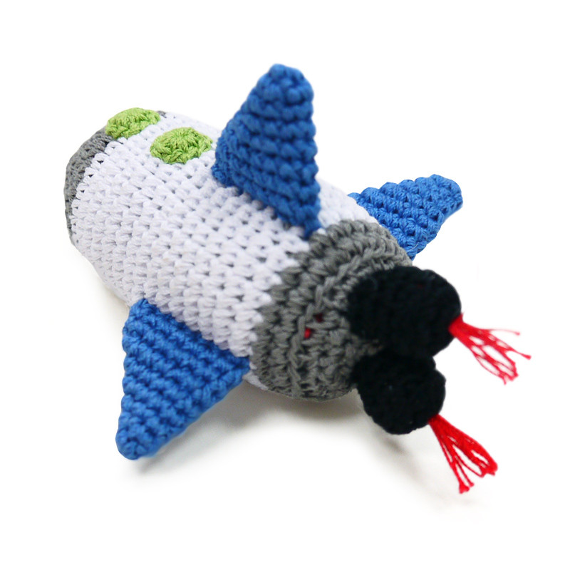 Crochet Space Ship Toy