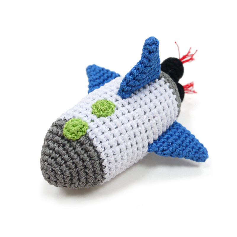 Crochet Space Ship Toy