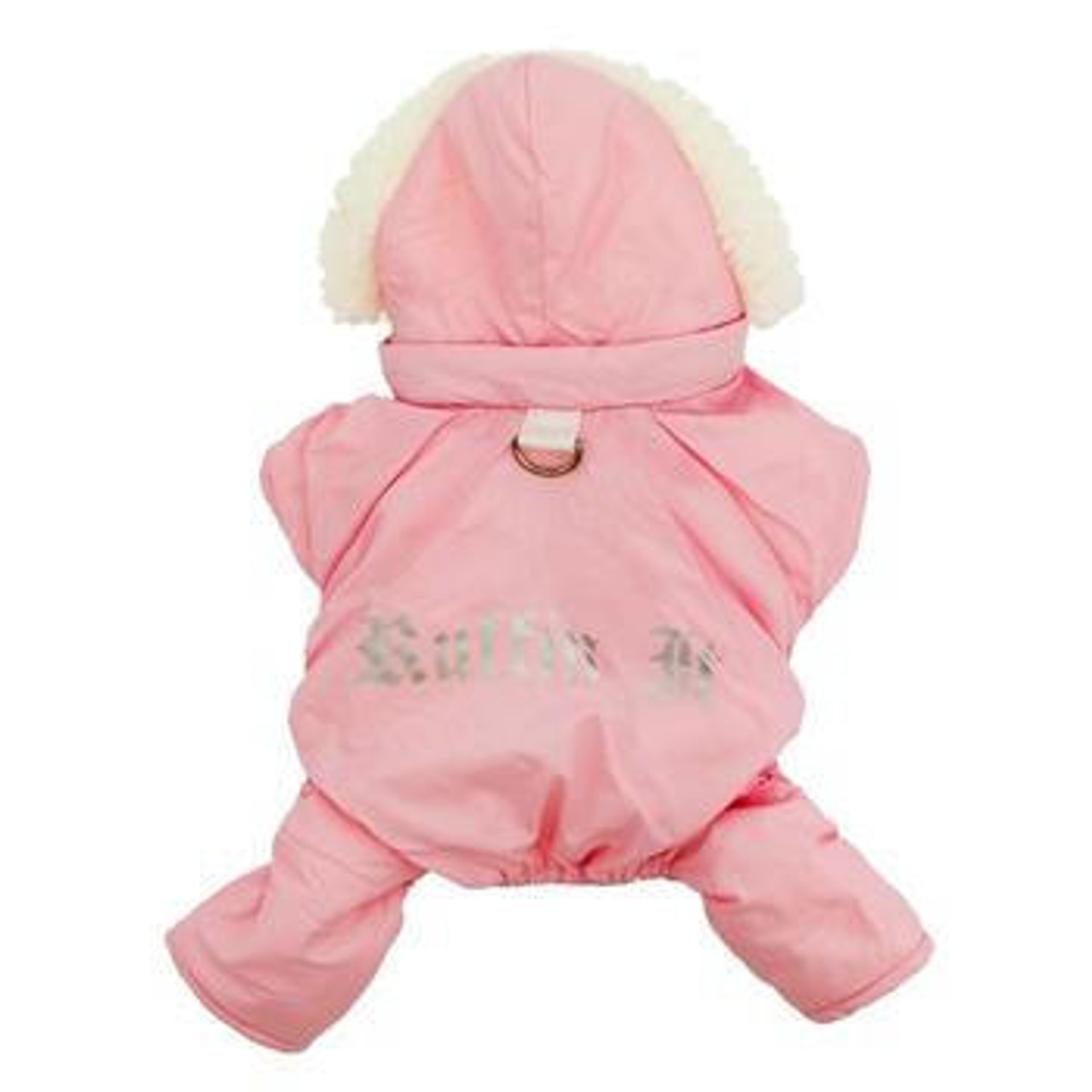 Doggie Design Ruffin It Pink Snowsuit 