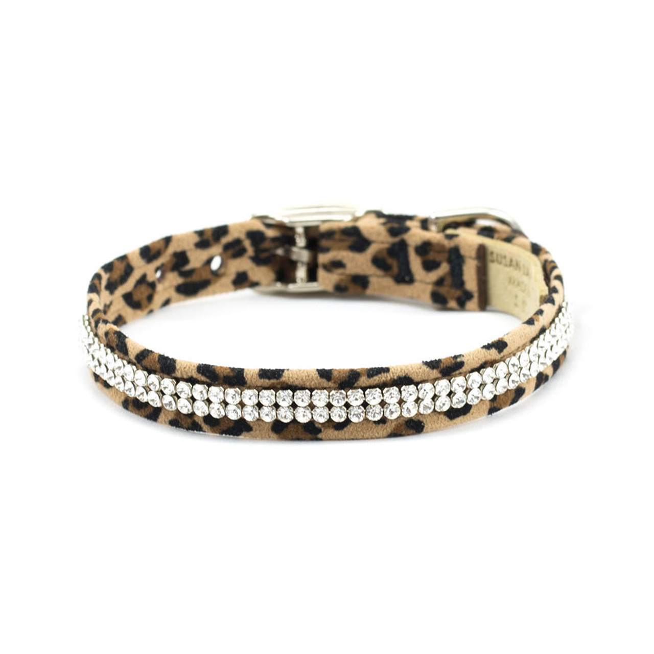  Susan Lanci 2 Row Cheetah Couture Giltmore Collar 