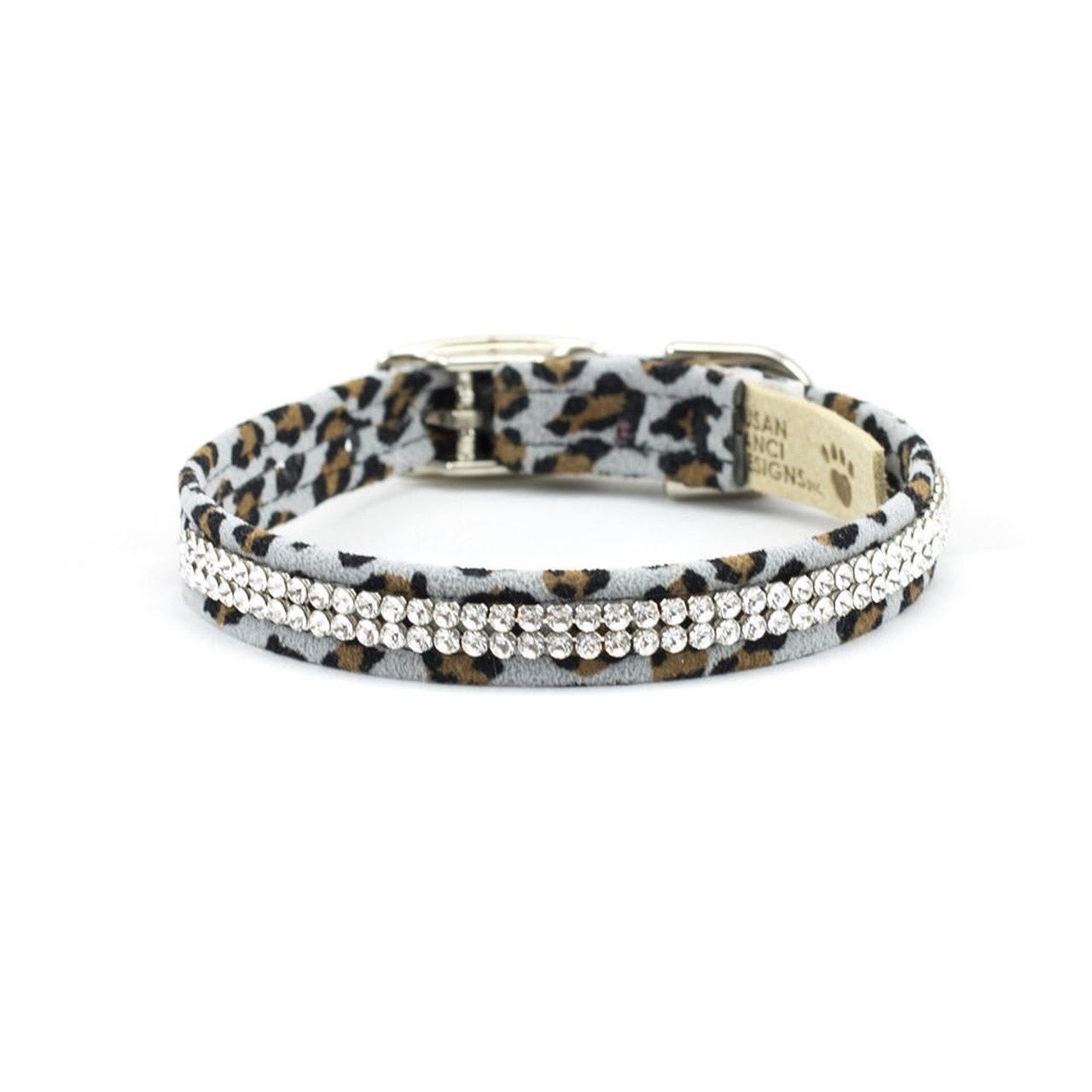  Susan Lanci 2 Row Cheetah Couture Giltmore Collar 