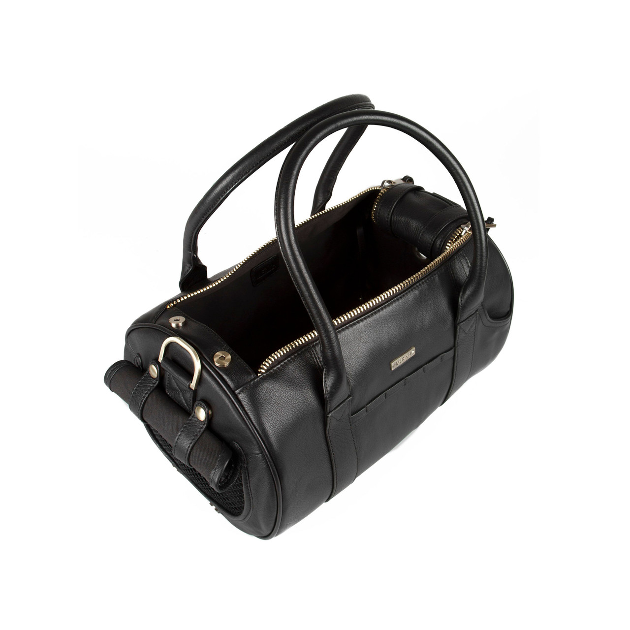 leather pet carrier