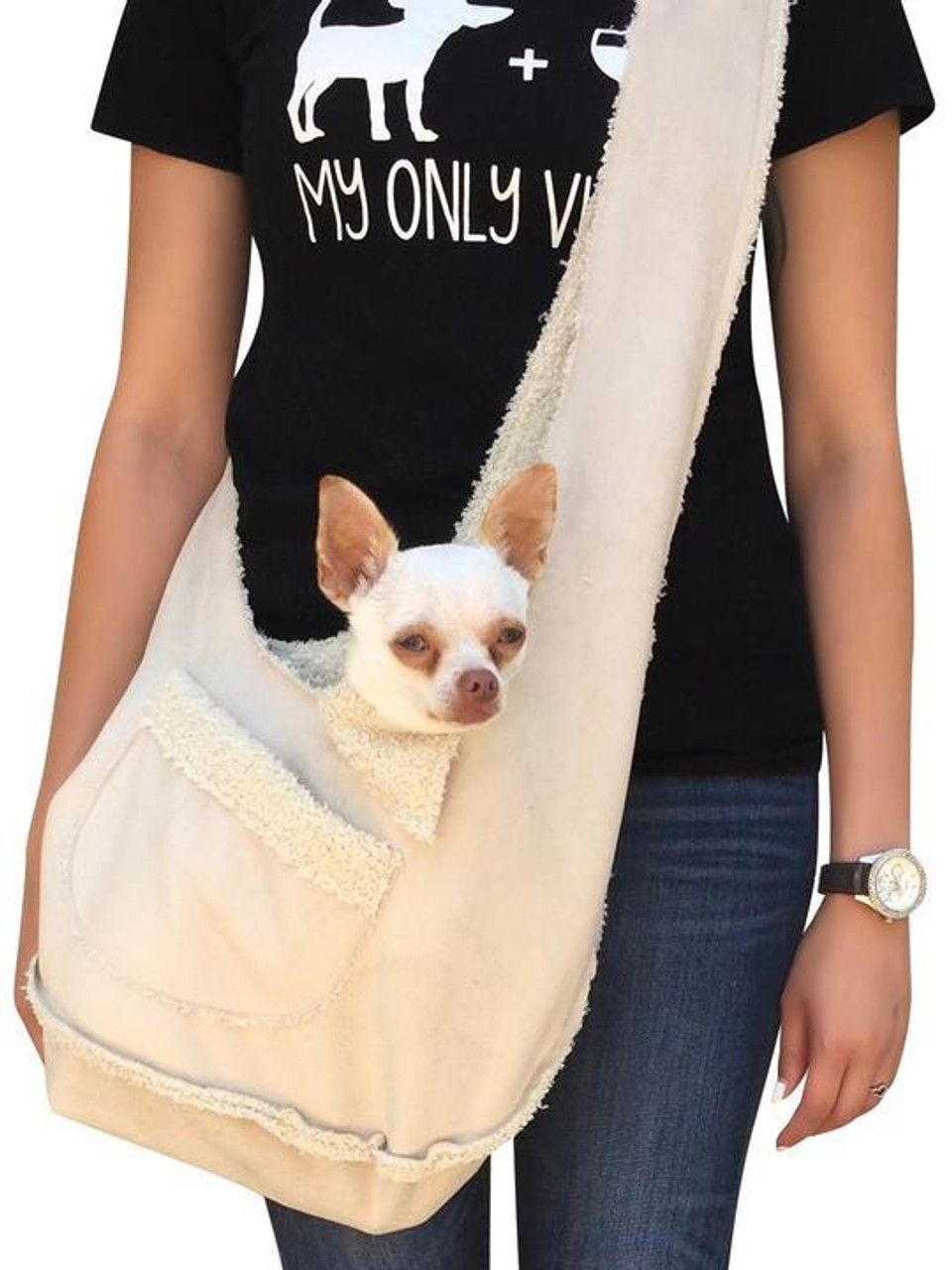 the dog squad Boho Sling Bag 