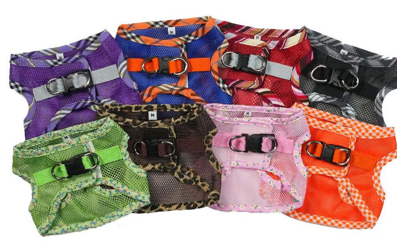  NYD Open Mesh Step In Harness-BUY 3  FOR $17.95 EACH-NEW COLORS 