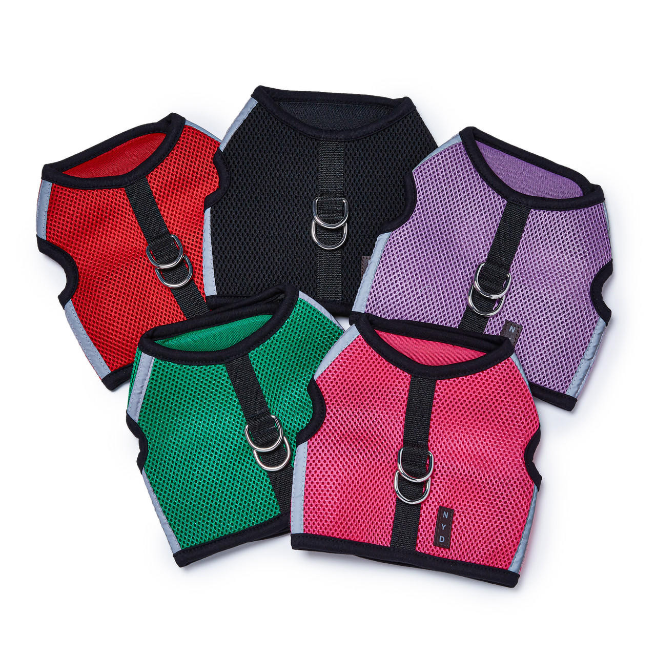  NYD Mesh Reflective No Buckle Harness 