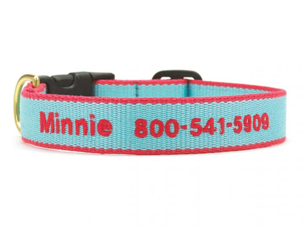 Up Country Bright Bones Martingale Dog Collar