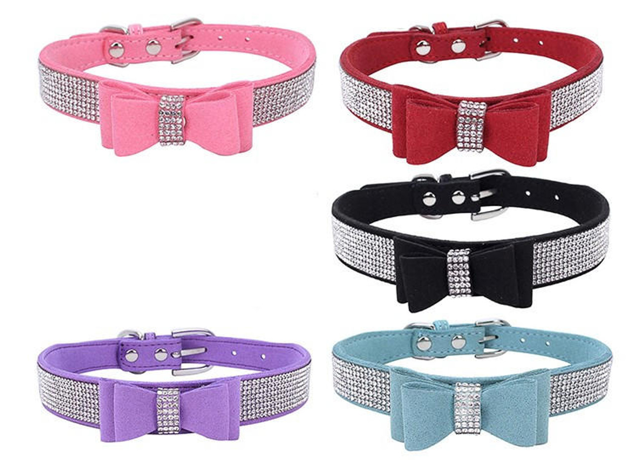 NYD Bling Collar with Bow 