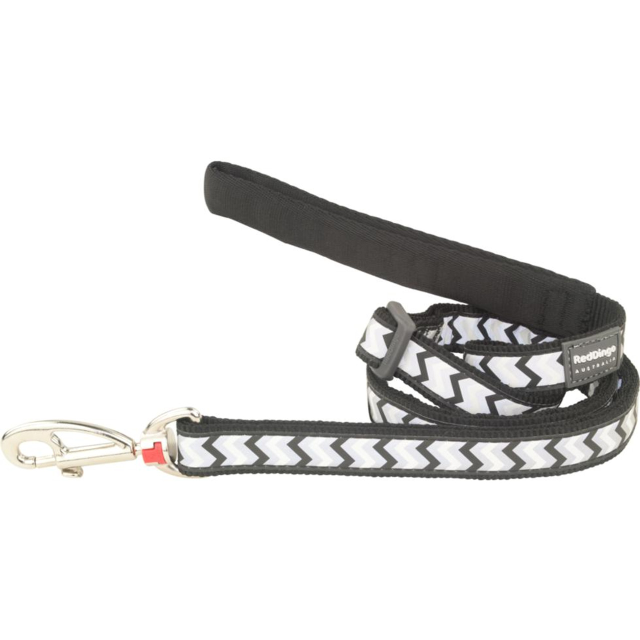 Red Dingo Reflective Ziggy Leash 