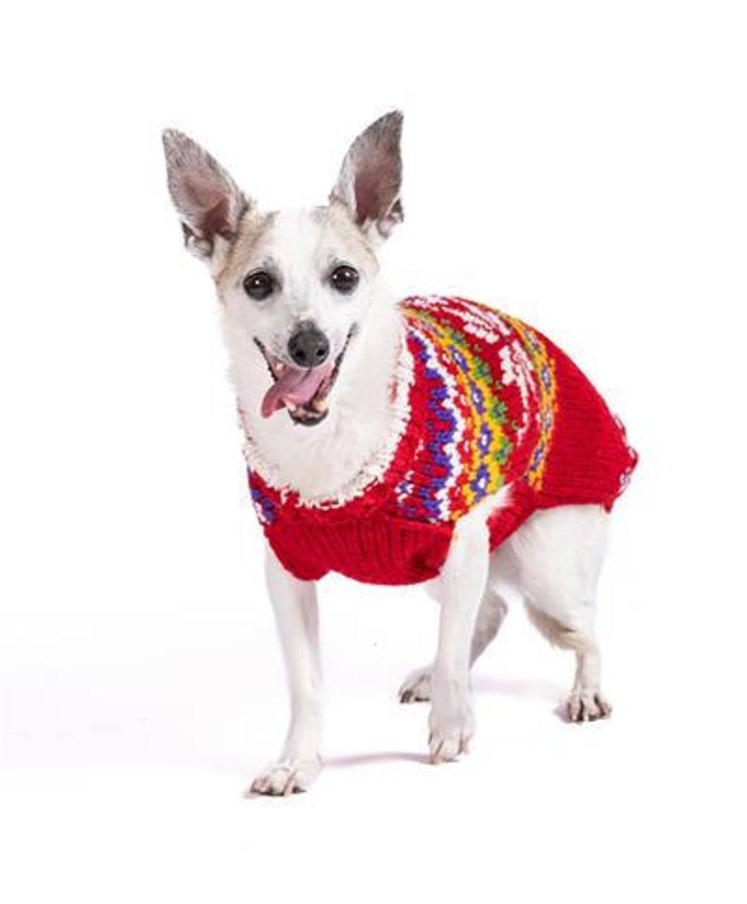 Chilly Dog Jolly Red  Wool Sweater 