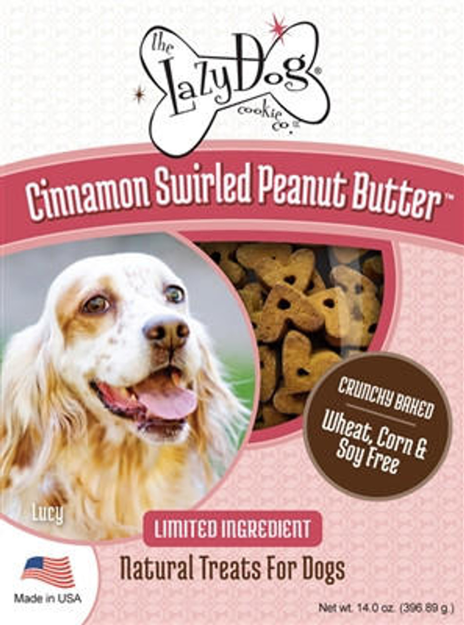 Lazy Dog Cinnamon Swirled Peanut Butter Natural Treats