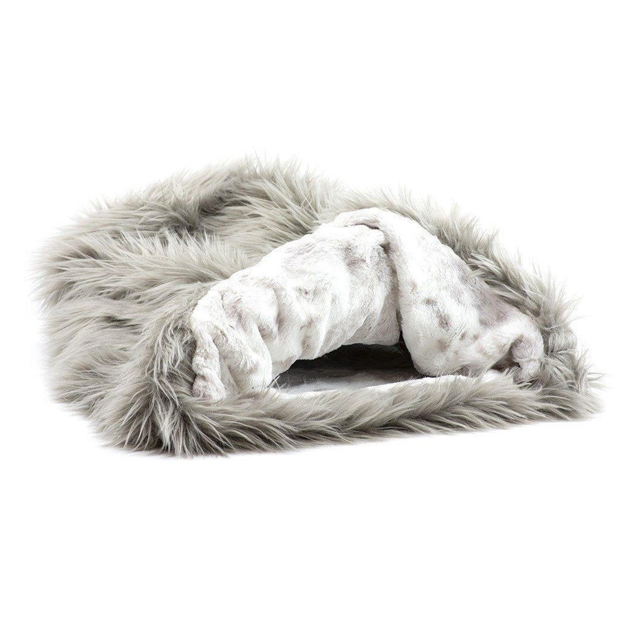 Susan Lanci Artic Snow with Ivory Curly Sue Cuddle Cup AVAILABLE