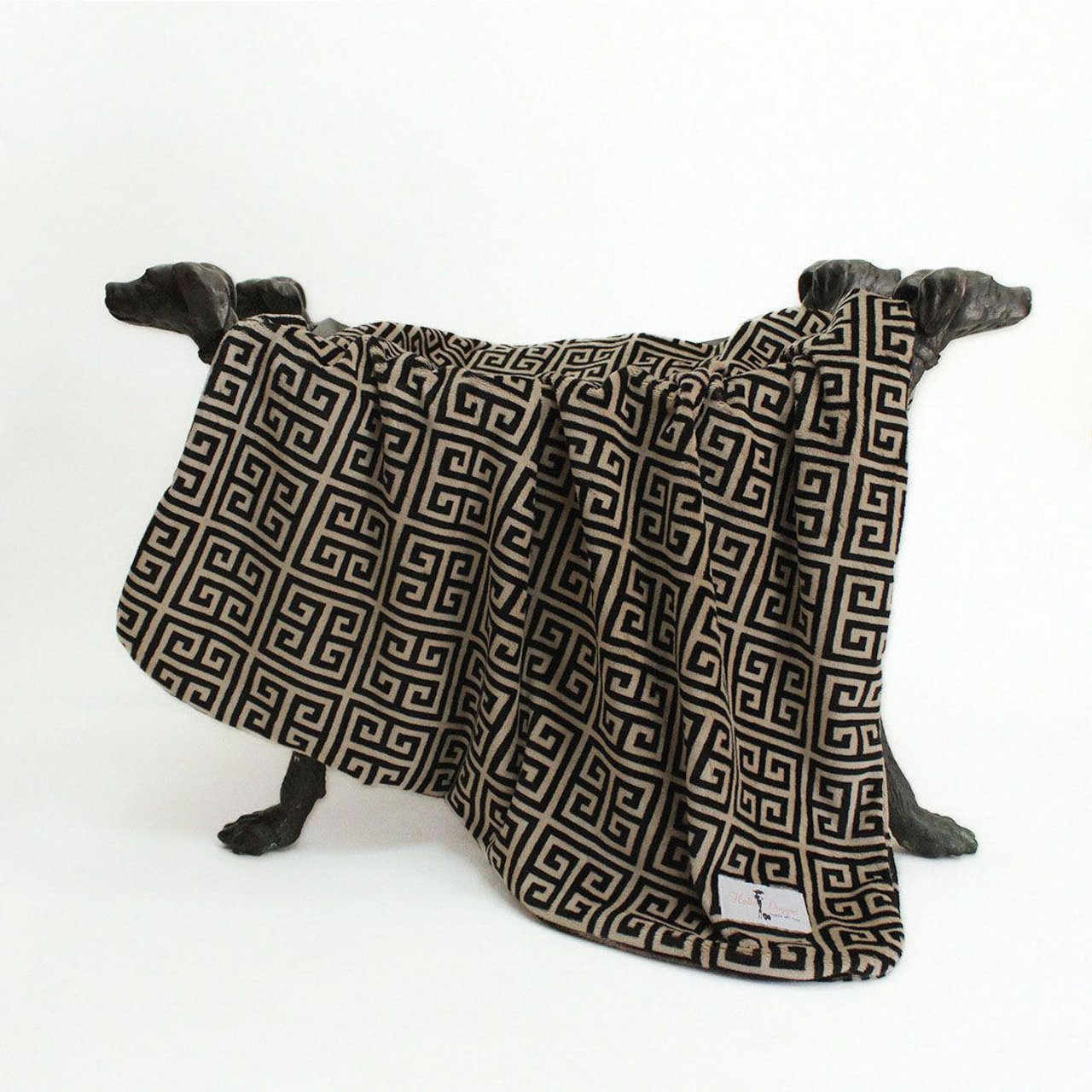 Hello Doggie  Hello Doggie Obsidian Blanket 