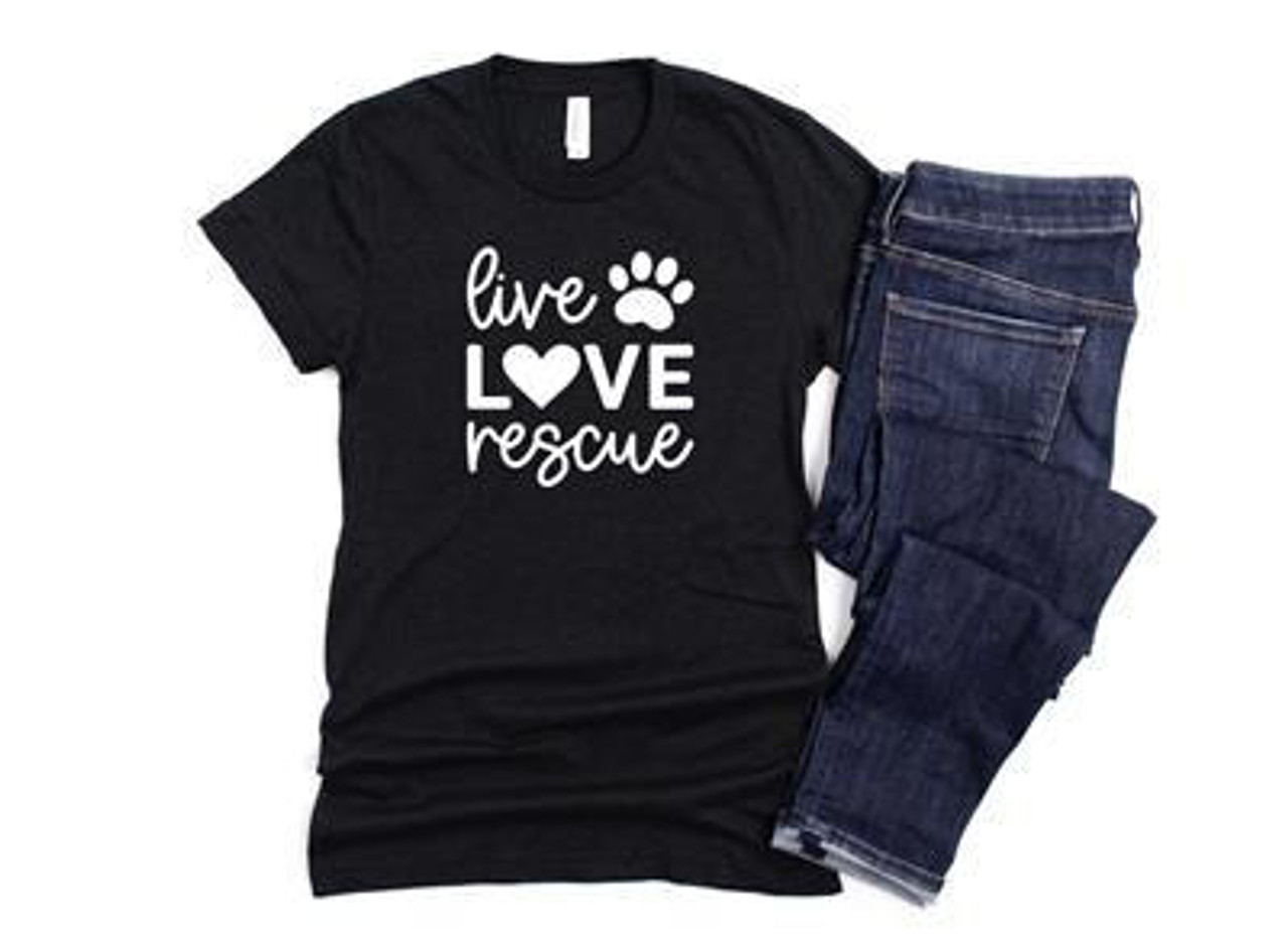  LIVE LOVE RESCUE - Human Shirt Unisex 