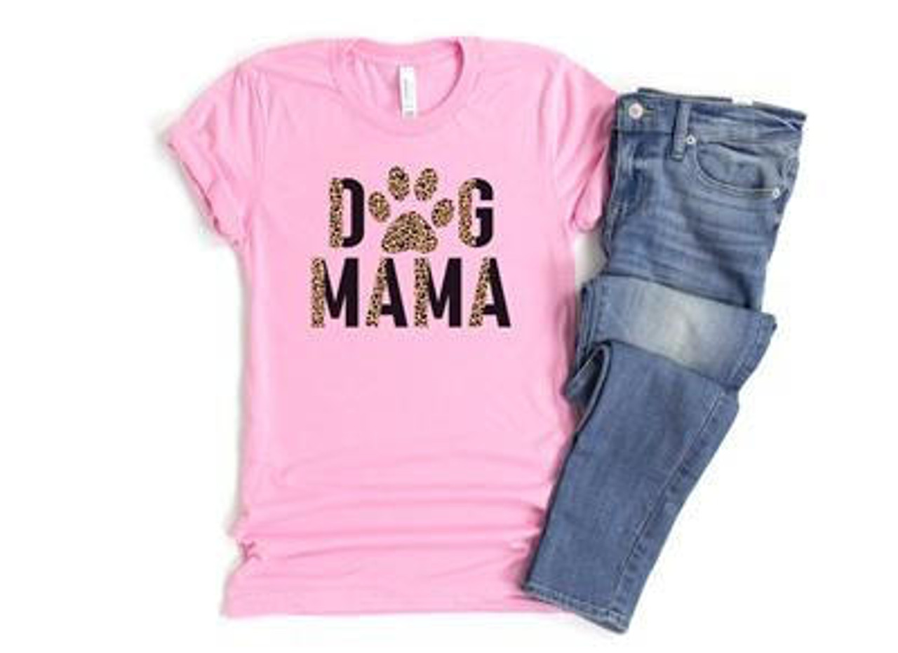 Paisley Paws DOG MAMA Shirt | People Shirts | Printed Tshirt | Human Dog Gear | Unisex 