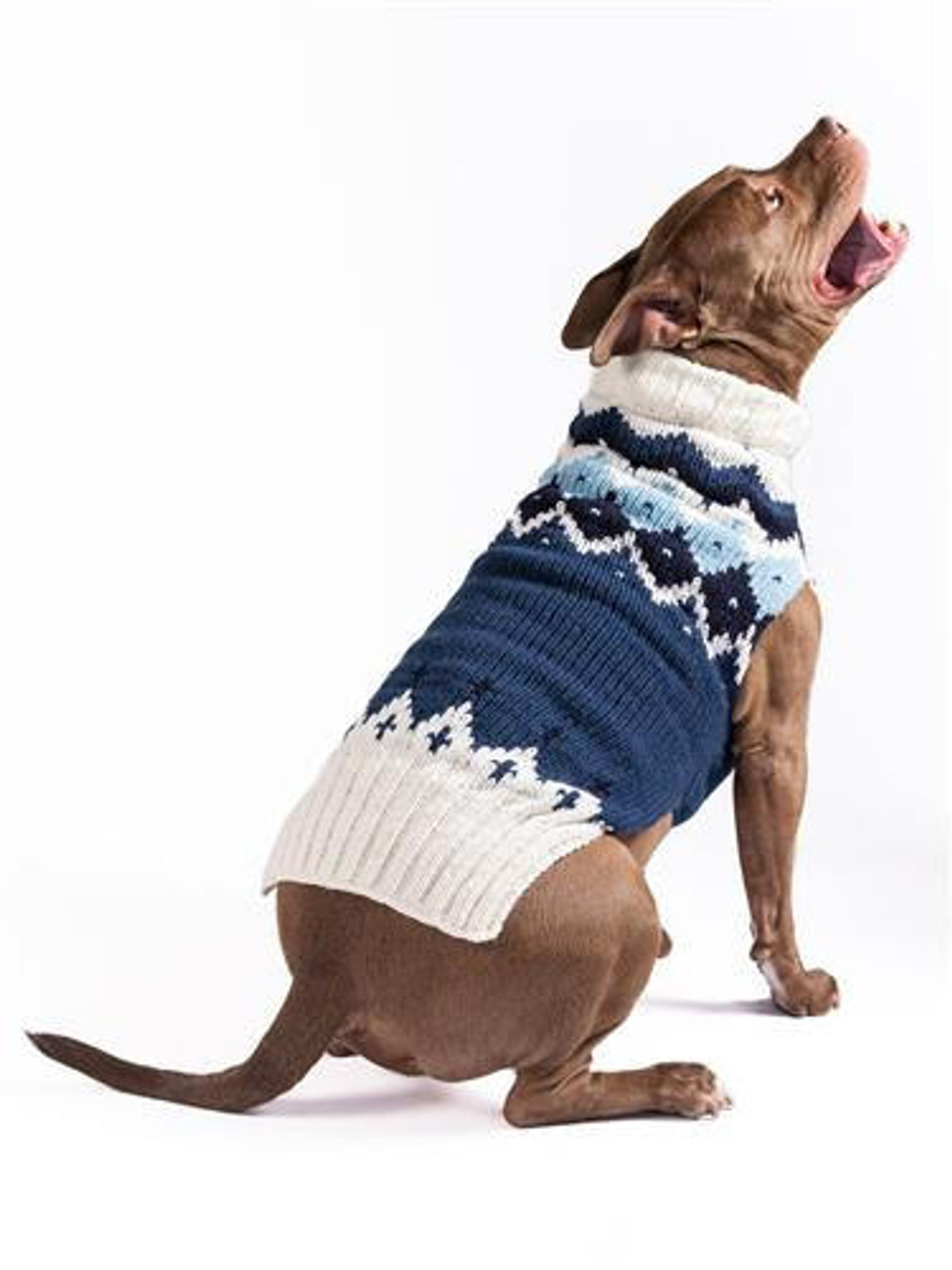 Chilly Dog Midnight Ski Bum Wool Sweater 