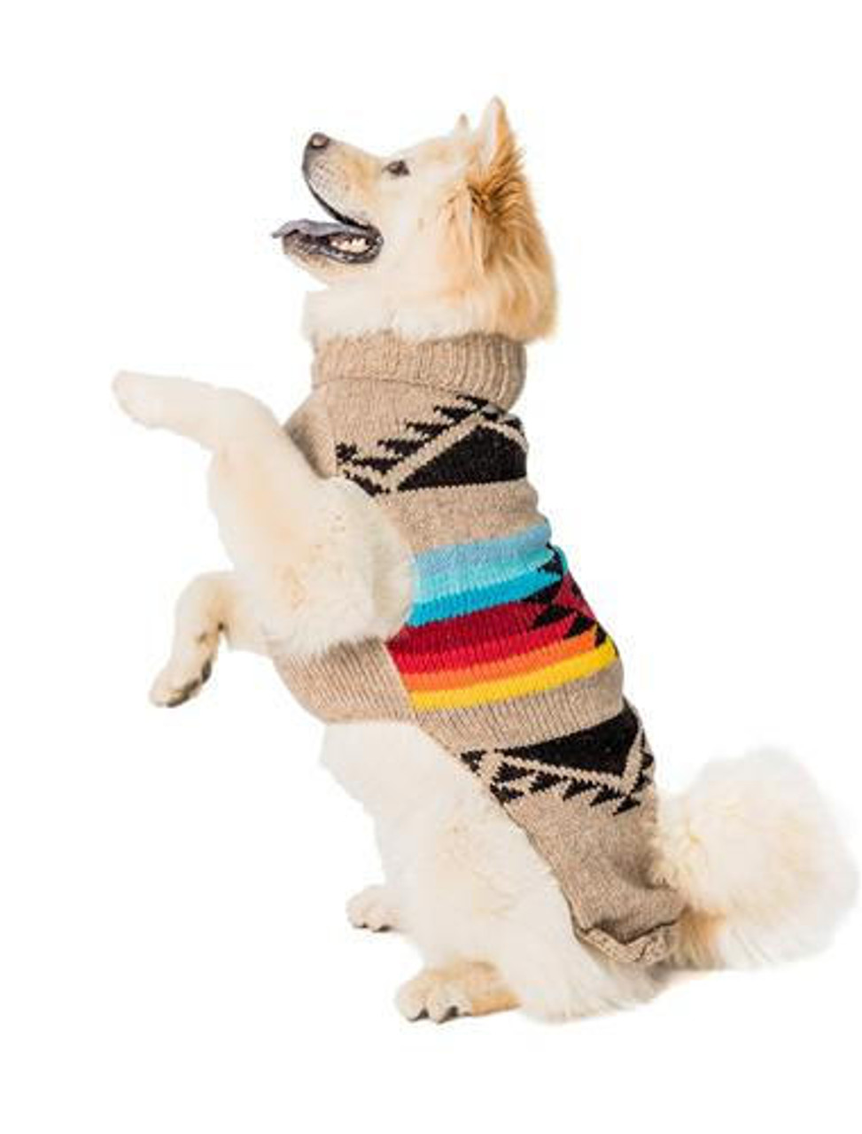 Chilly Dog Painted Desert Southwest Wool Sweater 