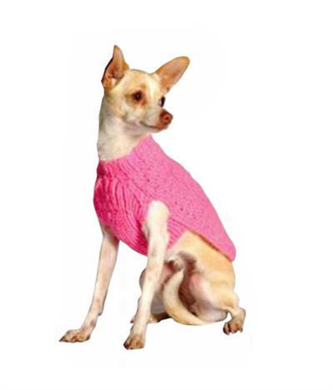 Chilly Dog Pink Alpaca  Wool Sweater 