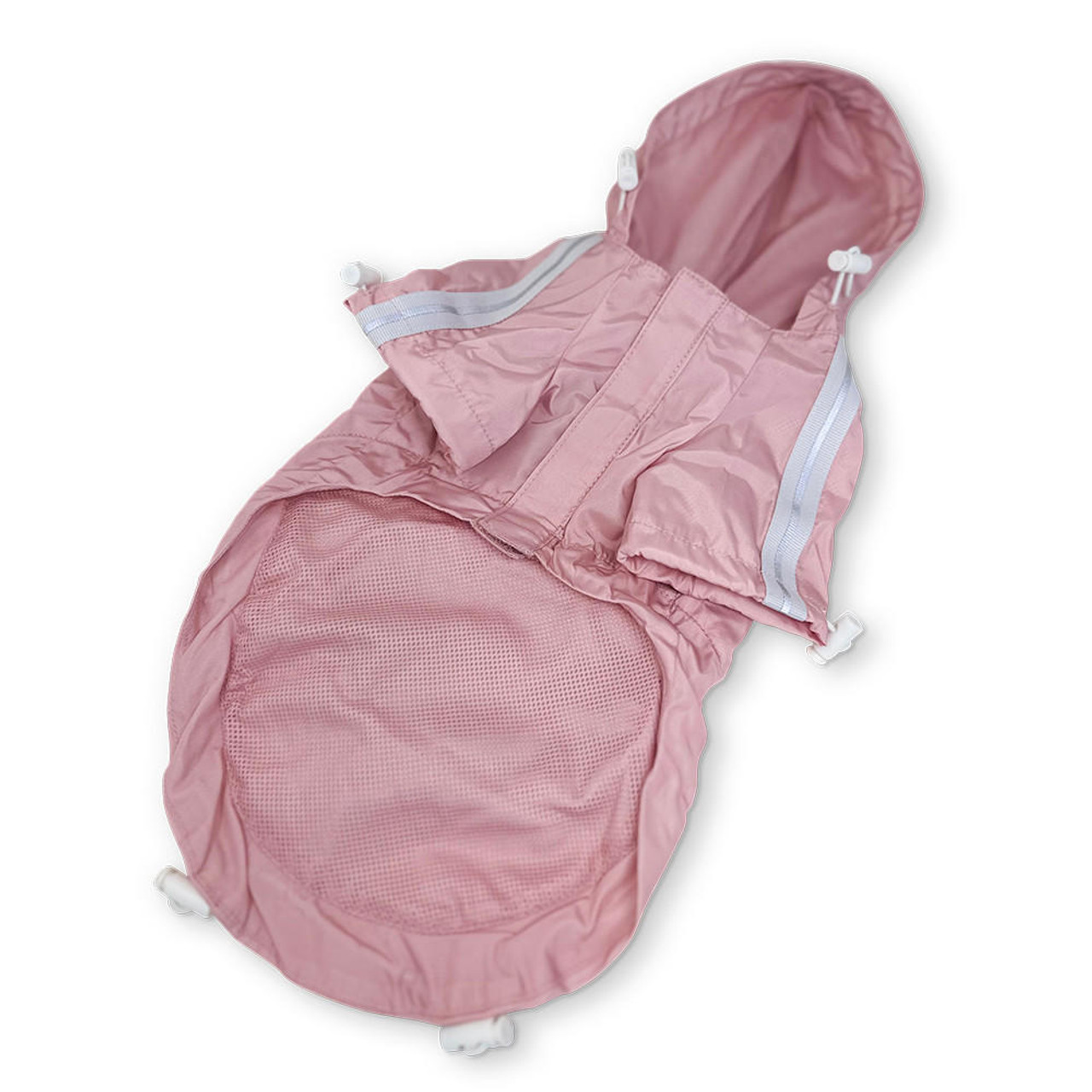 Dogo Pocket Raincoat Pastel Pink  