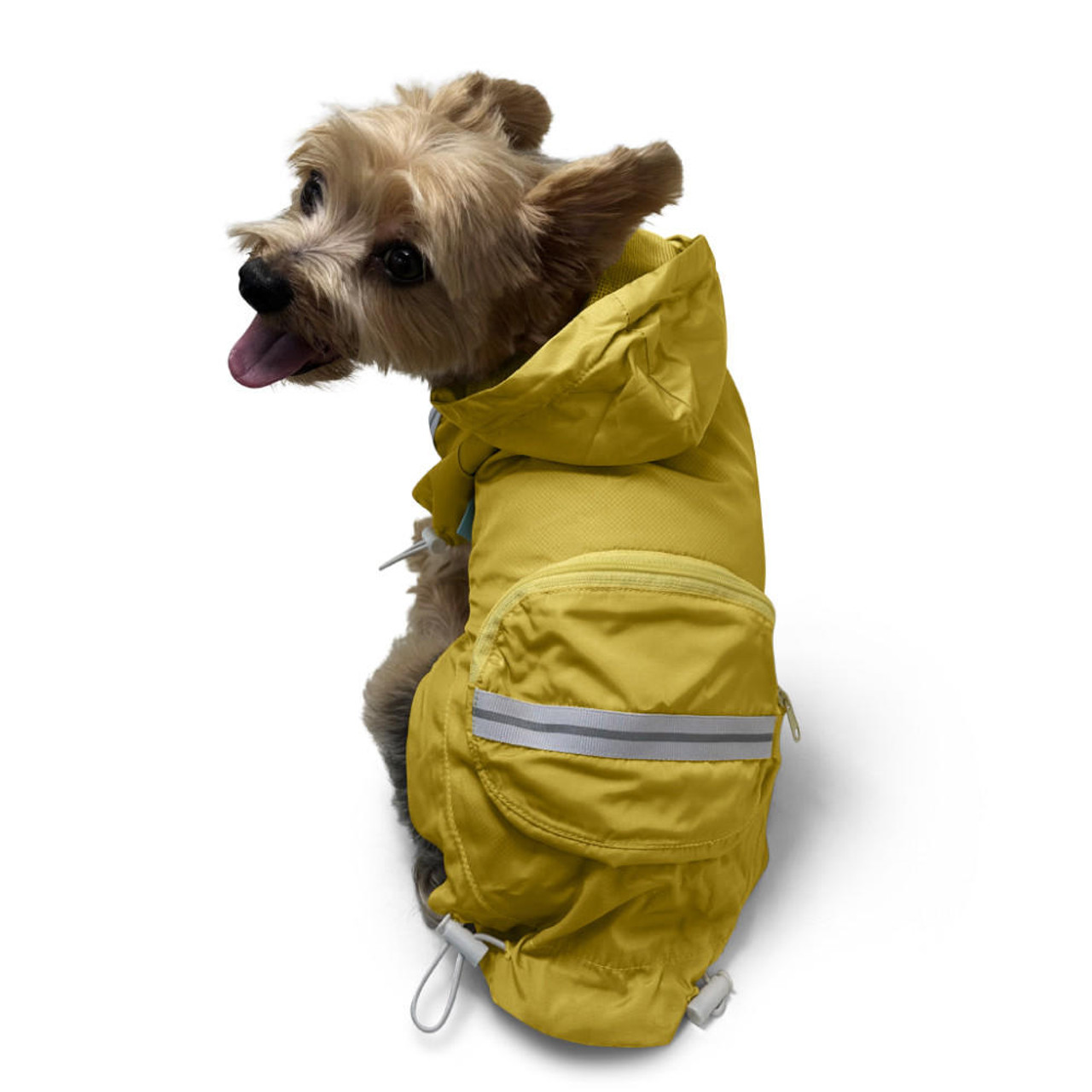 Dogo Pocket Raincoat Pastel Yellow 