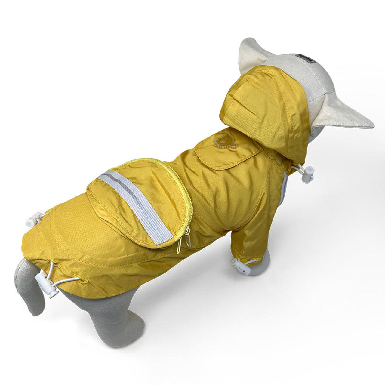 Dogo Pocket Raincoat Pastel Yellow 