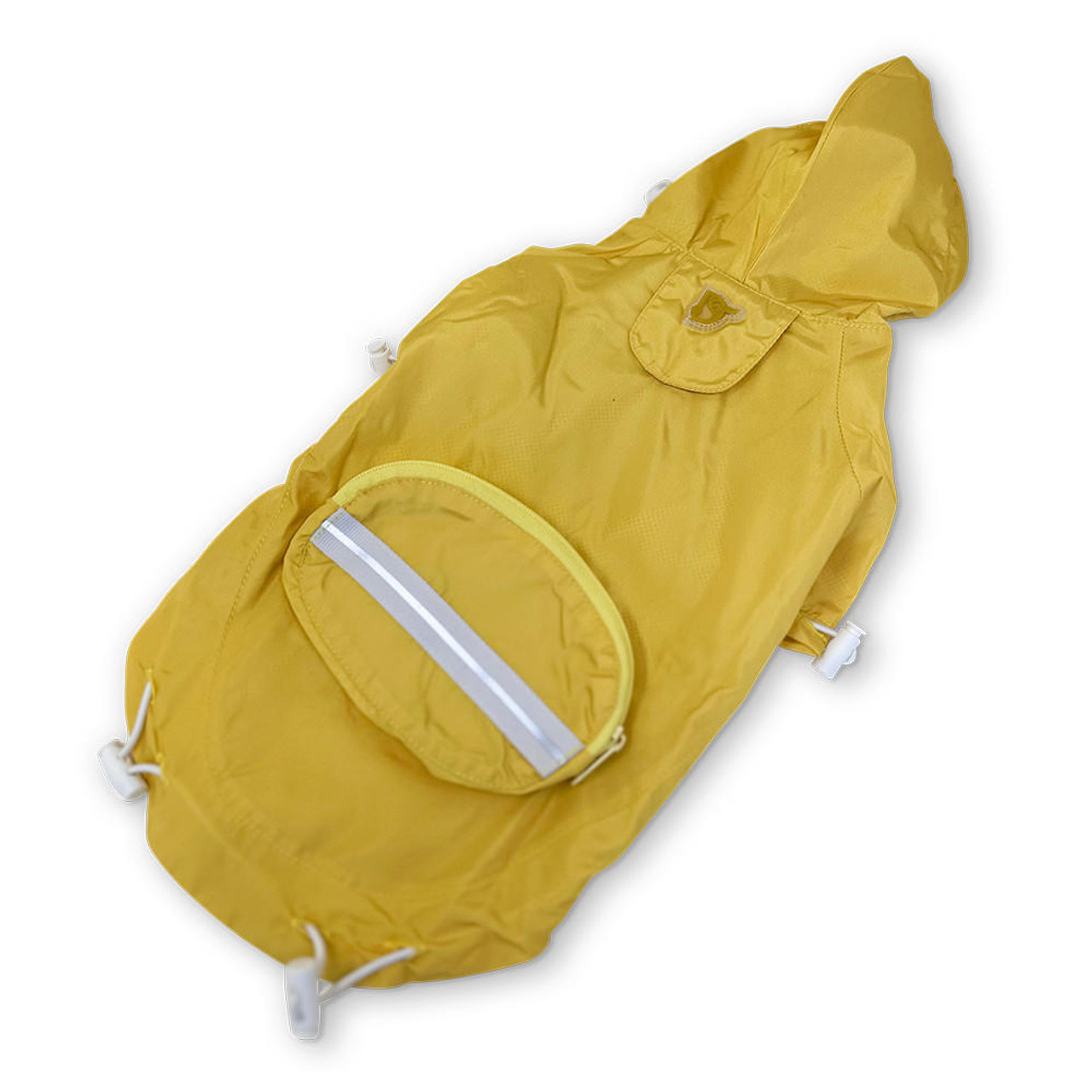 Dogo Pocket Raincoat Pastel Yellow 