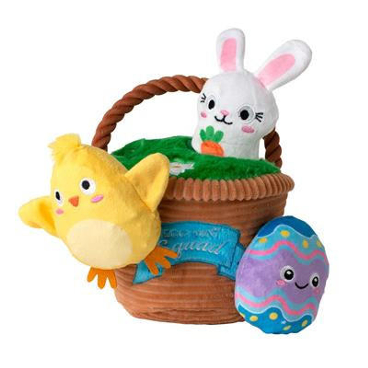 Fringe Studio Egg Hunt Squad Hide & Seek Plush Dog Toy Set-PetShop by Fringe Studio  