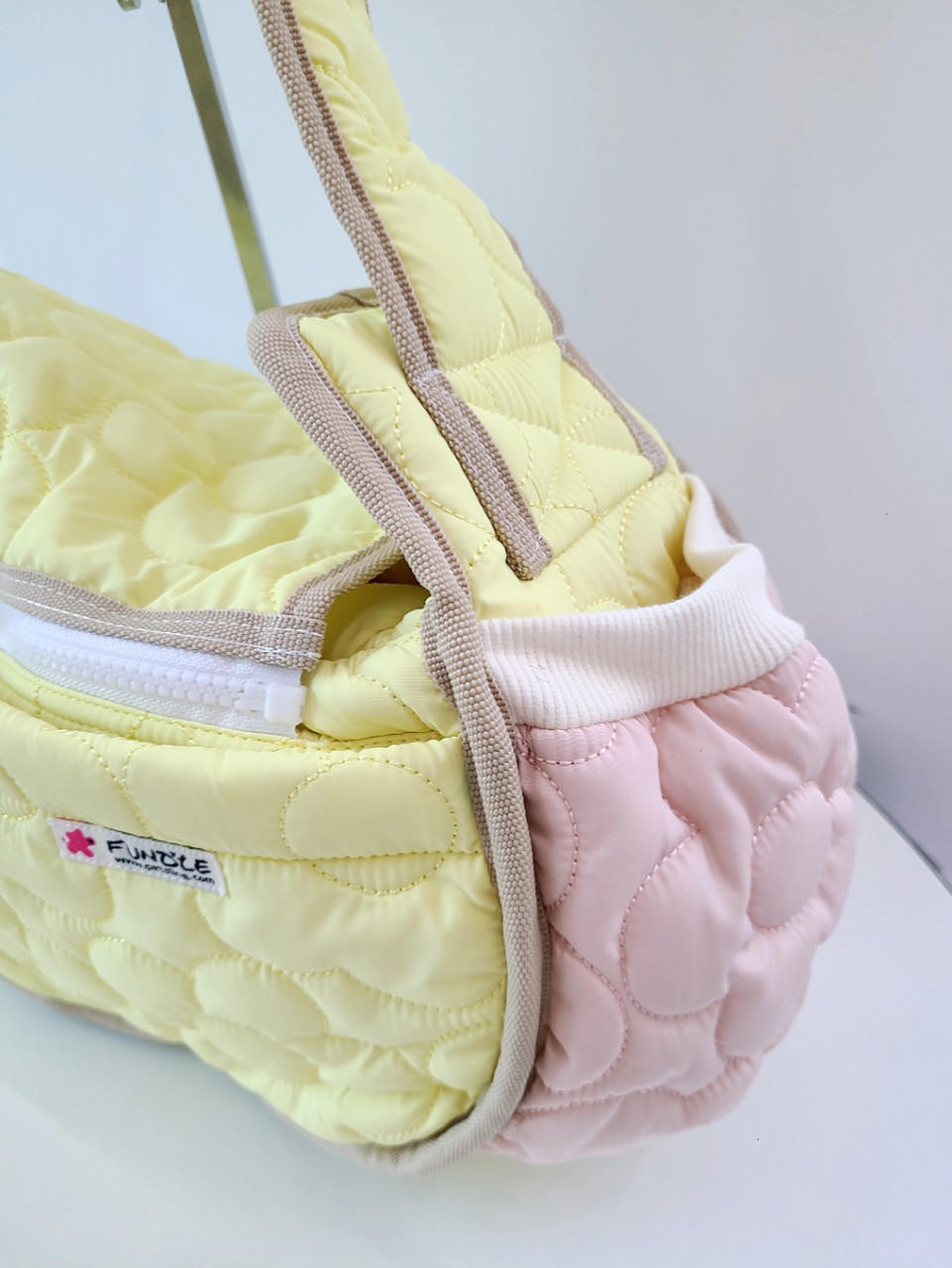 Fundle Pastel Floral Quilted Fundle 