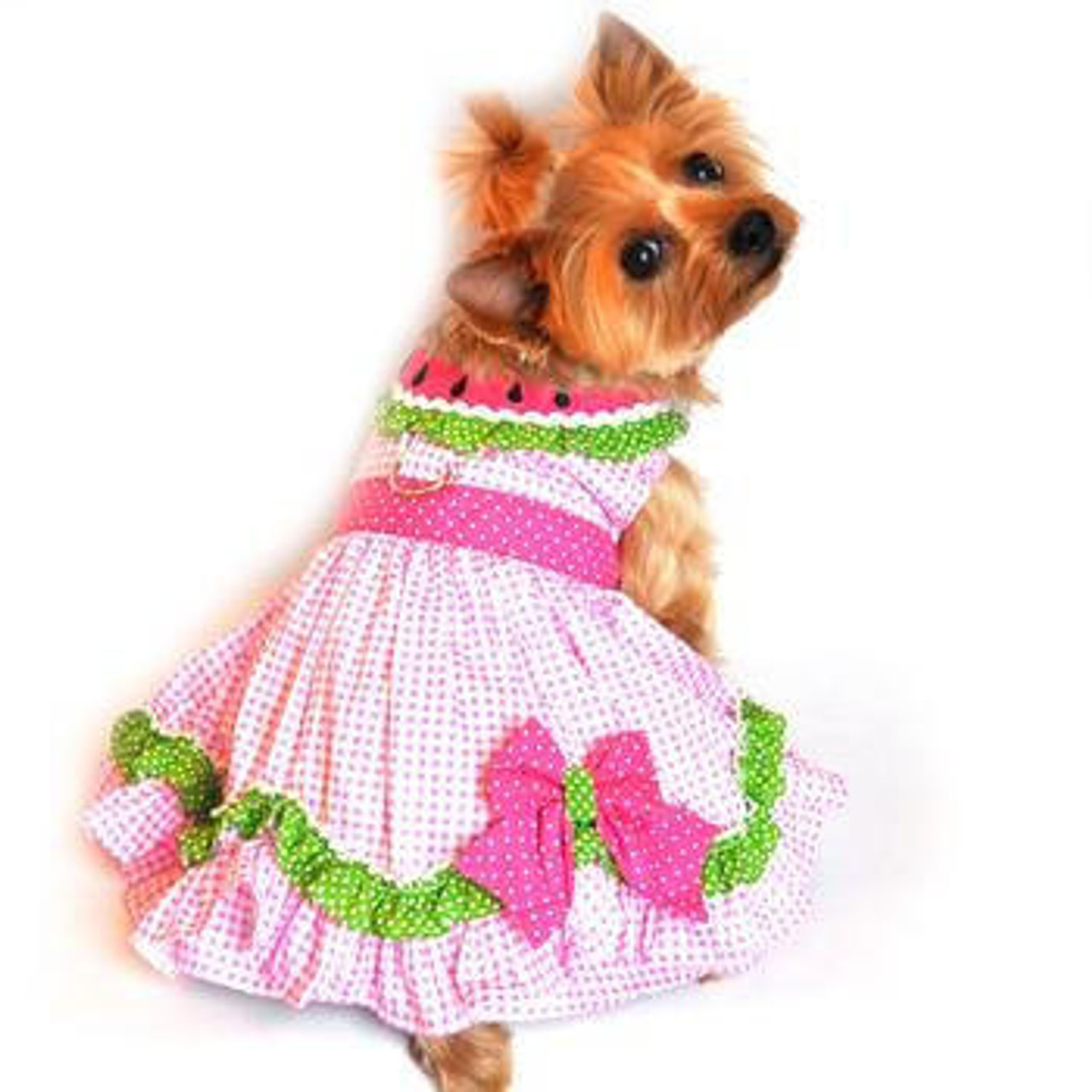Doggie Design  Doggie Design Watermelon Dress-FINAL SALE 