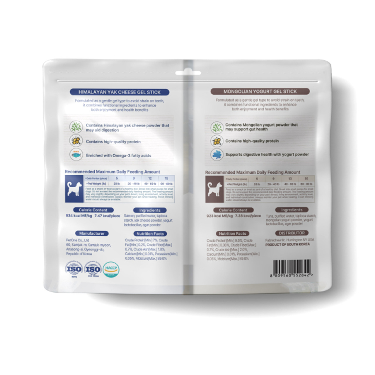 Fabrechew 2 in1 Gel Stick - Mongolian Yogurt / Himalayan Yak