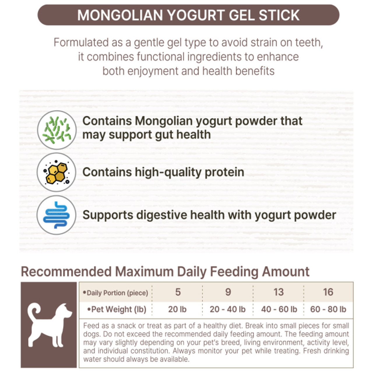 Fabrechew 2 in1 Gel Stick - Mongolian Yogurt / Himalayan Yak