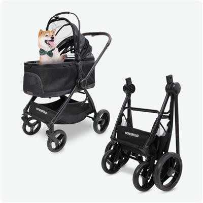 WonderFold Buddy 2-in-1 Convertible Pet Stroller