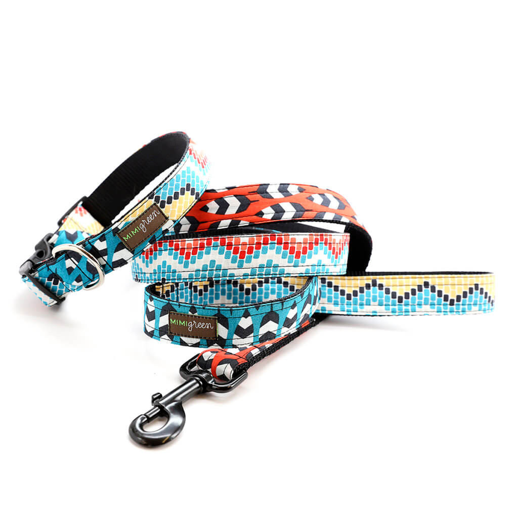 Chama Cotton Leash-Mimi Green