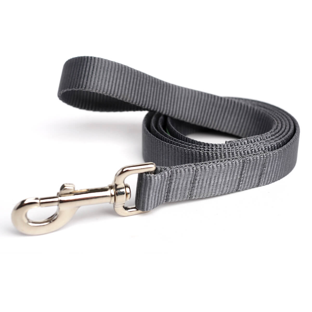 Solid Webbing Leash-Mimi Green-option for personalized embroidery