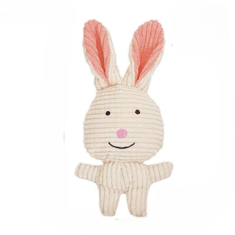 White 10" Bunny Toy