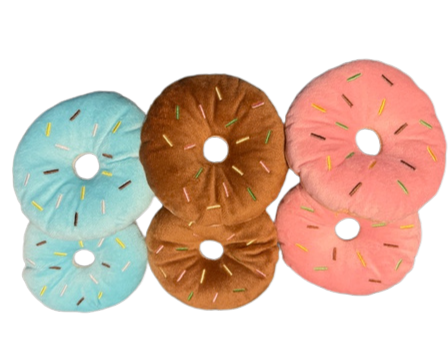 Half Dozen Donut Squeaky Toys