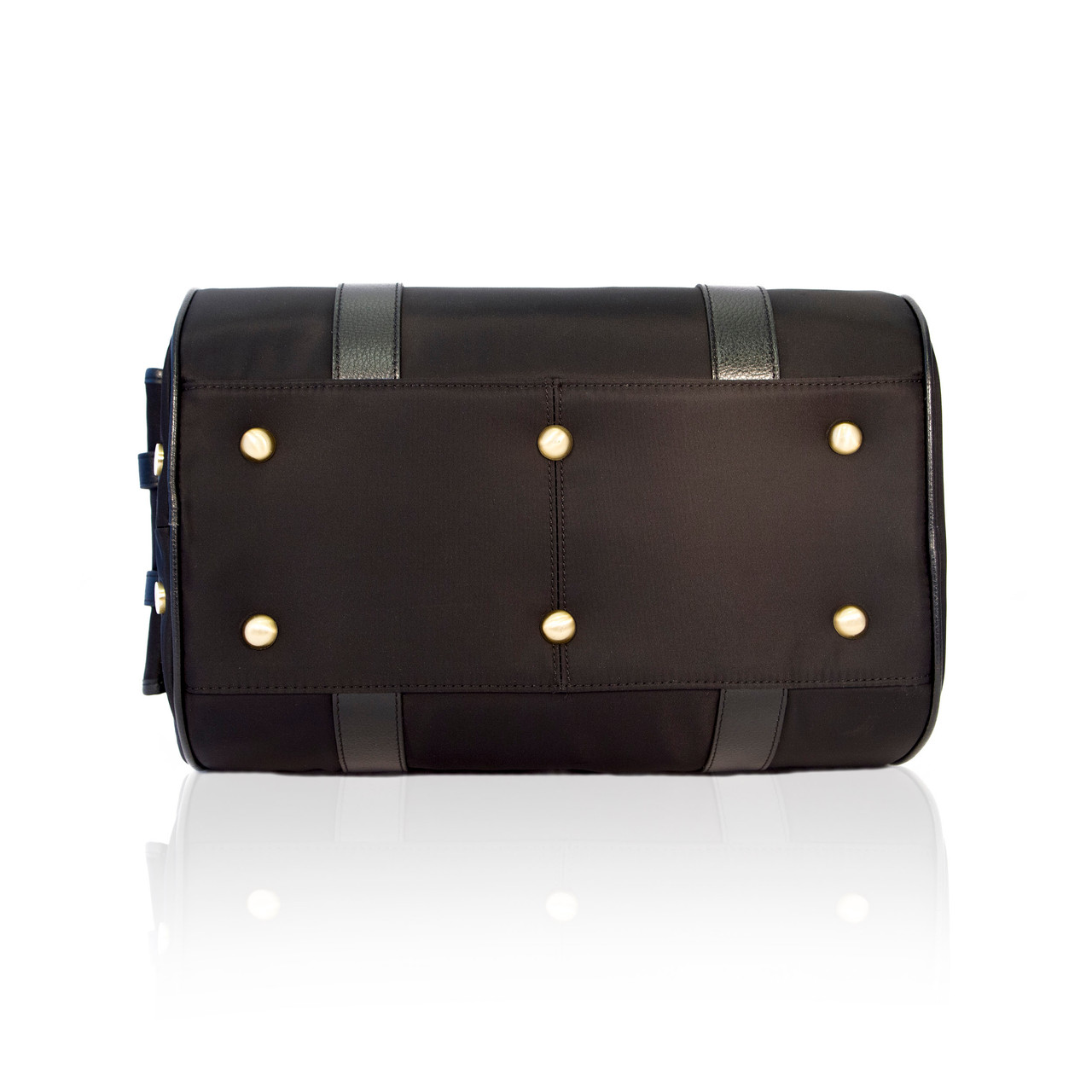 MERÏKH Small Nylon/Vegan Leather Black Pet Carrier