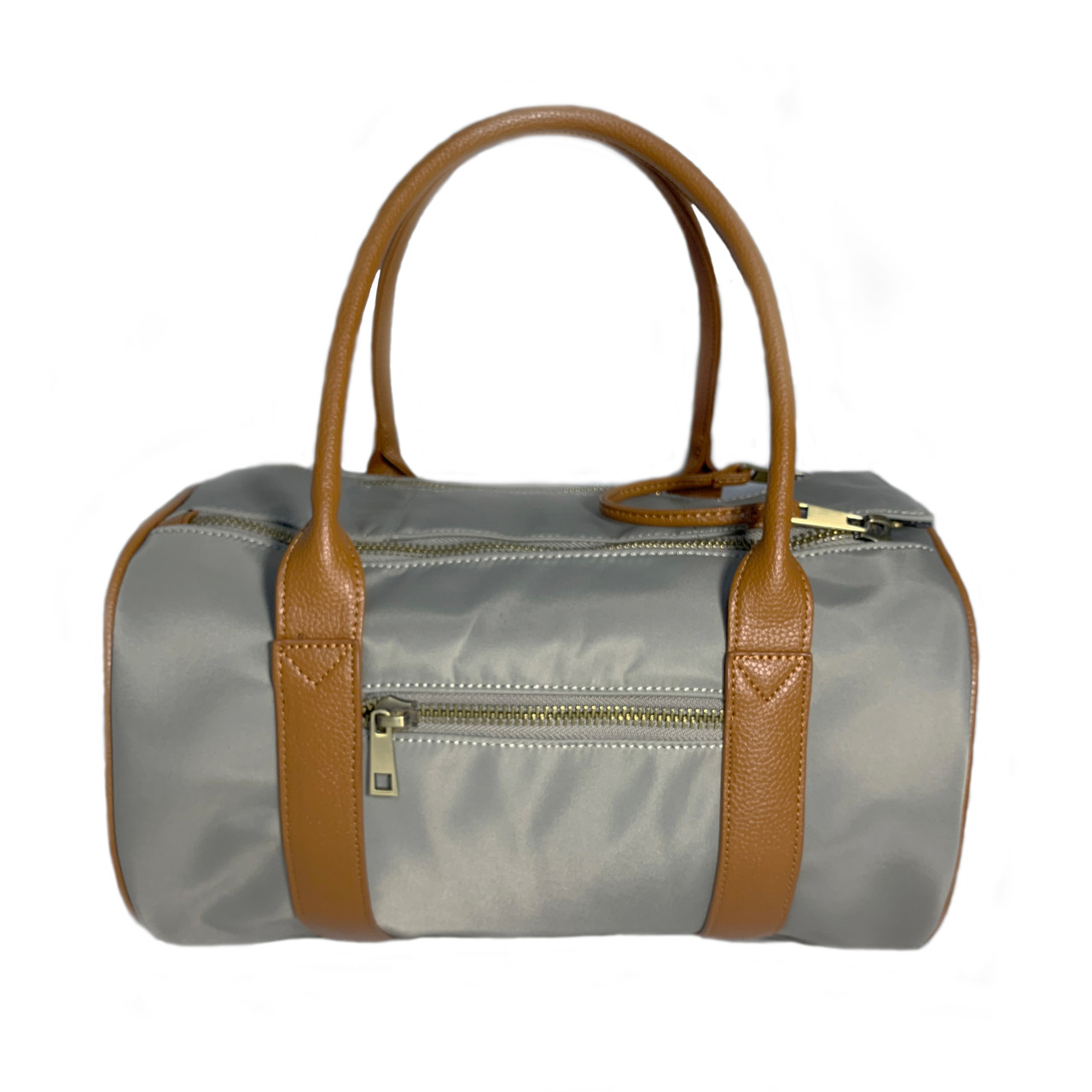 MERÏKH Small Nylon/Vegan Leather Beige Pet Carrier