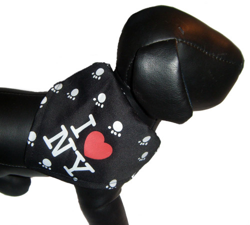 I Love NY Dog Bandana Official   I Love NY Dog Bandana Official
