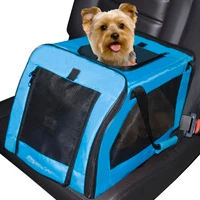 Signature Pet Dog Car Seat / Carrier -Airline Approved 59.95 physical Travel & Carriers Pet Gear The New York Dog Shop PG31335 Signature Pet Dog Car Seat / Carrier -Airline Approved Pet Gear