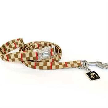 Contempo Checkered Leash-FINAL SALE
