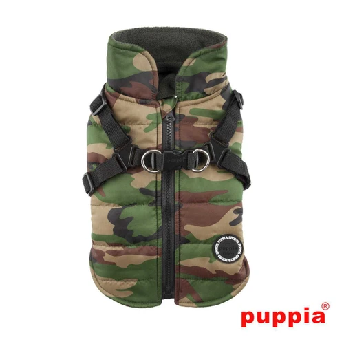 Puppia Mountaineer II Coat With Built In Harness