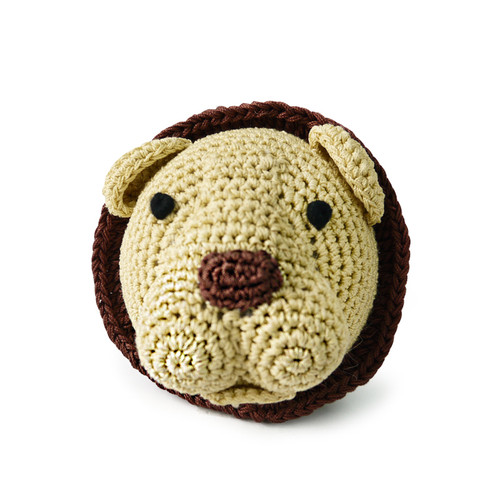 Lion Ball Crochet Toy 12.95 physical Plush & Stuffed Toys Dogo The New York Dog Shop lion Lion Ball Crochet Toy Dogo