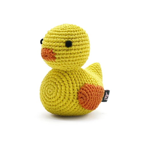 Duck Crochet Toy 15.95 physical Plush & Stuffed Toys Dogo The New York Dog Shop duck Duck Crochet Toy Dogo