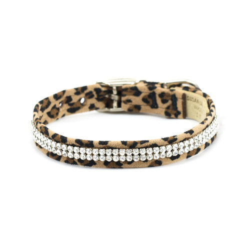 Susan Lanci 2 Row Cheetah Couture Giltmore Collar   Susan Lanci 2 Row Cheetah Couture Giltmore Collar