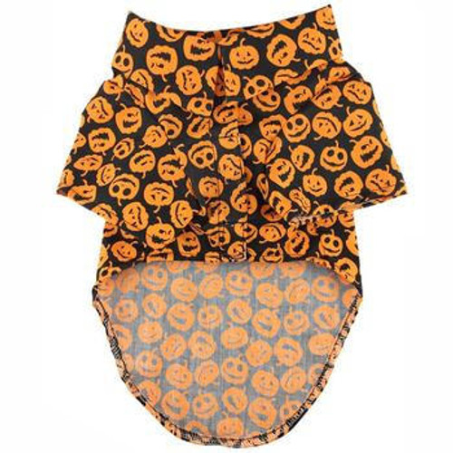 Doggie Design Halloween Jack-O-Lanterns Camp Shirt   Doggie Design Halloween Jack-O-Lanterns Camp Shirt