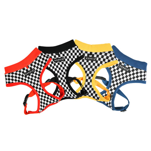 Puppia Harness / Hondentuigje Model B Racer Black