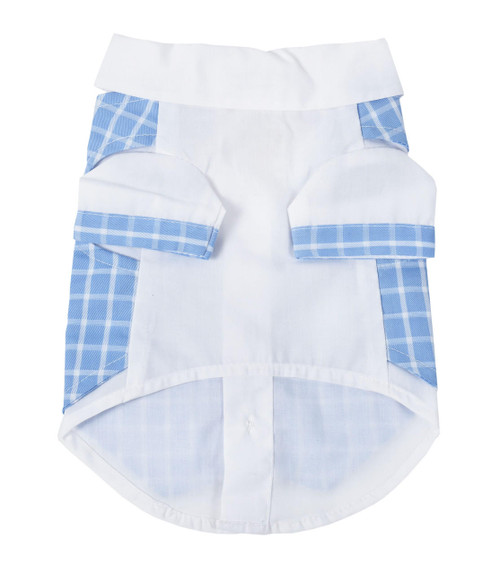  Oscar Newman License to Charm Baby Blue Plaid Boy 