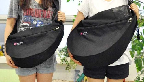 New Size Fundle Dog Sling - XL Black