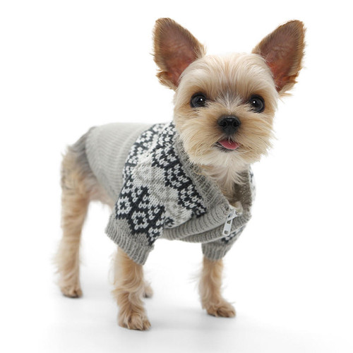 Dogo Icelandic Zip Front Sweater 