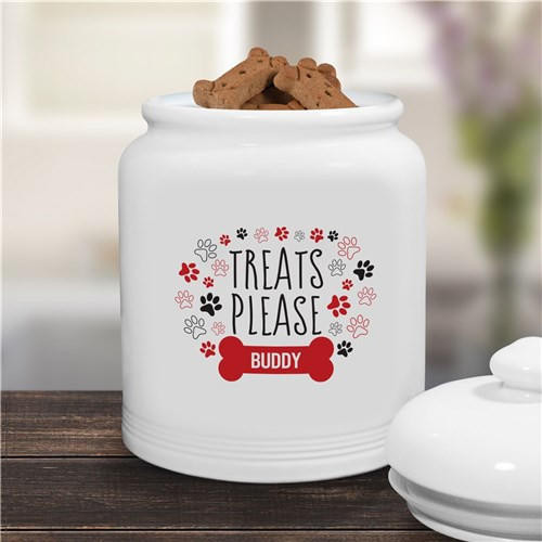 Personalized Gifts Personalized Treats Please Treat Jar 